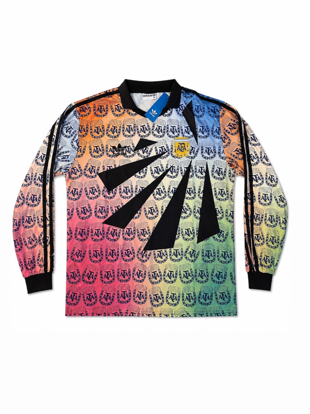 Argentina Adidas Vintage long Sleeve Football Jersey Goalkipper